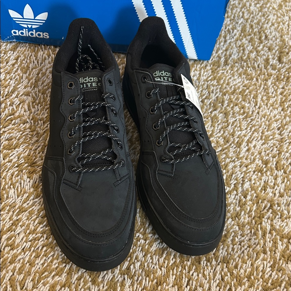 Adidas Black Athletic Shoes